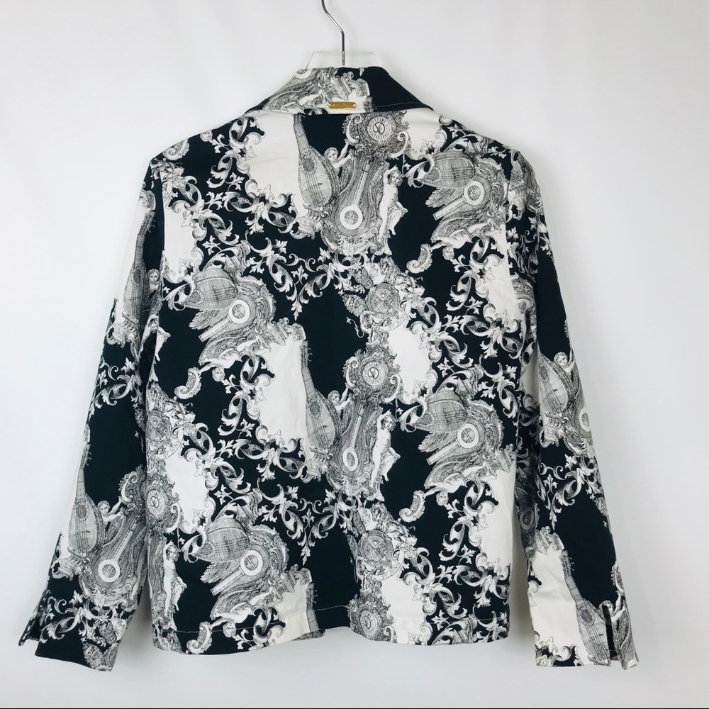 St. John baroque print jacket - Picture 4 of 8